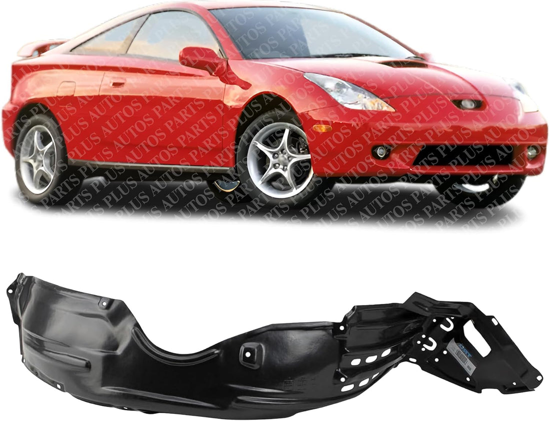 Front Fender Liner Right Passenger Side Direct Replacement Compatible With 2000-2005 Toyota Celica TO1249128 5387520350