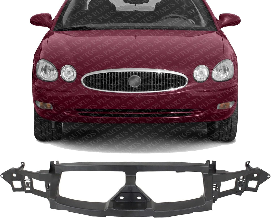 Front Header Panel Bumper Support Plastic Direct Replacement Compatible With 2005-2007 Buick Allure/LaCrosse GM1011100 15285497