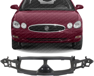 Front Header Panel Bumper Support Plastic Direct Replacement Compatible With 2005-2007 Buick Allure/LaCrosse GM1011100 15285497