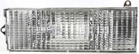 Front Head Light Door Bezels + Corner Signal & Side Marker Lamps Left Driver & Right Passenger Side Direct Replacement Compatible With 1991-1996 Jeep Cherokee CH2551113 CH2550113