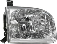 Set Of 2 Front Headlight Assembly Right Passenger & Left Driver Side Direct Replacement Compatible With 2003-2004 Toyota Tundra / 2001-2004 Sequoia TO2503144 TO2502144 811100C020