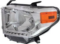 Front Head Light Assembly Right Passenger Side Direct Replacement Compatible With 2014-2017 Toyota Tundra TO2503219 811100C091