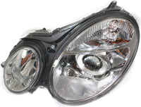 Front Head Light Assembly Left Driver Side Direct Replacement Compatible With 2003-2006 Mercedes Benz E-Class MB2502108 2118200361
