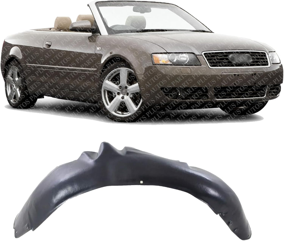 Front Fender Liner Right Passenger Side Direct Replacement Compatible With 2003-2006 Audi A4 AU1251103 8H0821172