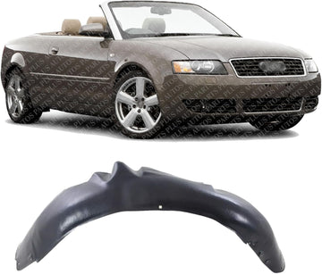 Front Fender Liner Right Passenger Side Direct Replacement Compatible With 2003-2006 Audi A4 AU1251103 8H0821172