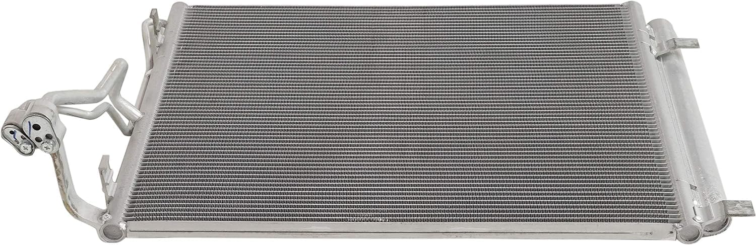 Front A/C Condenser Aluminum Core Direct Replacement Compatible With 2011-2014 Hyundai Sonata / 2011-2015 Kia Optima KI3030128 976063Q000