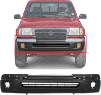 Front Bumper Cover Textured Direct Replacement Compatible With 1998-2000 Toyota Tacoma 2WD TO1095173 5391104090