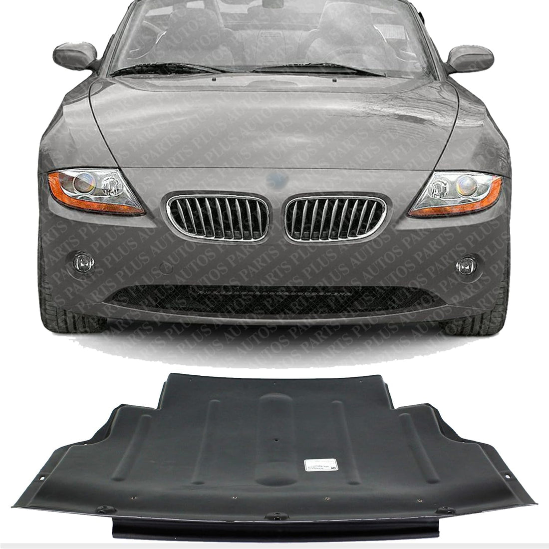 Front Engine Splash Shield Under Cover Direct Replacement Compatible with 2003-2008 BMW Z4 BM1228145 51717012723