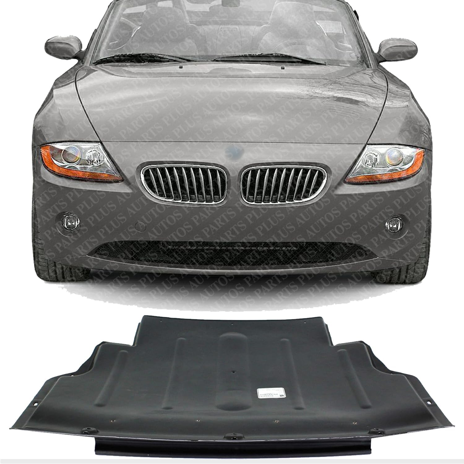 Front Engine Splash Shield Under Cover Direct Replacement Compatible with 2003-2008 BMW Z4 BM1228145 51717012723