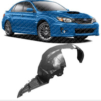Front Fender Liner Right Passenger Side Direct Replacement Compatible With 2008-2011 Subaru Impreza SU1249117 59110FG002