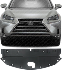 Front Radiator Support Upper Cover Plastic Direct Replacement Compatible With 2015-2021 Lexus NX200t / NX300 / NX300H LX1224113 5328978011