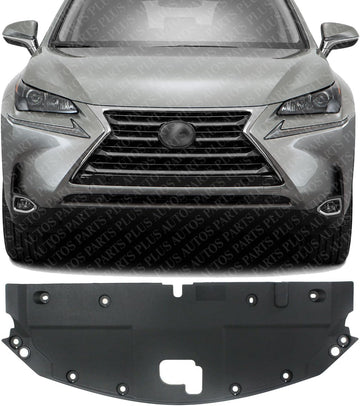 Front Radiator Support Upper Cover Plastic Direct Replacement Compatible With 2015-2021 Lexus NX200t / NX300 / NX300H LX1224113 5328978011