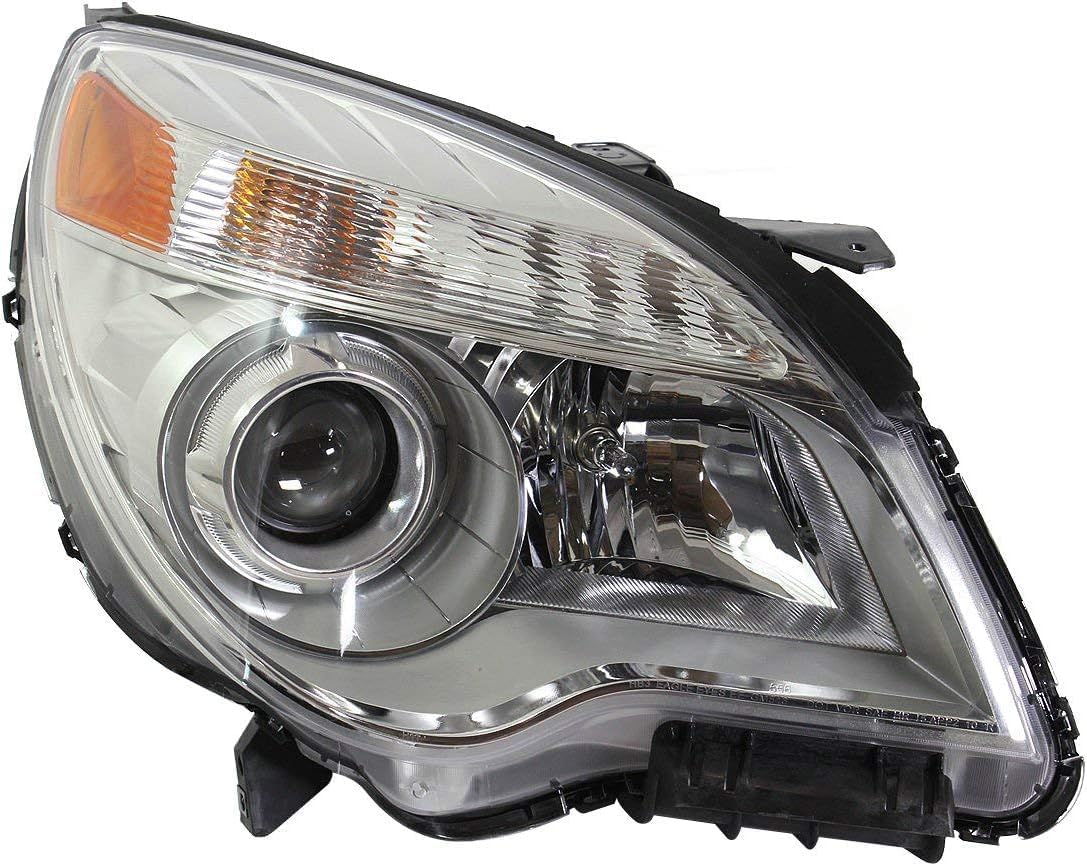 Set OF 2 Front Head Light Assembly Left Driver & Right Passenger Side Direct Replacement Compatible With 2010-2015 Chevrolet Equinox GM2502338 GM2502352 GM2503352 23308256 23383340