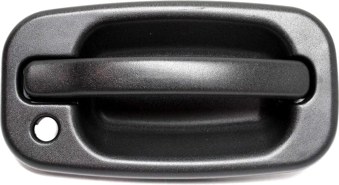 Rear Exterior Door Handel Textured Direct Replacement Compatible with 2000-2006 Chevrolet Tahoe/GMC Yukon GM1820105 15095436