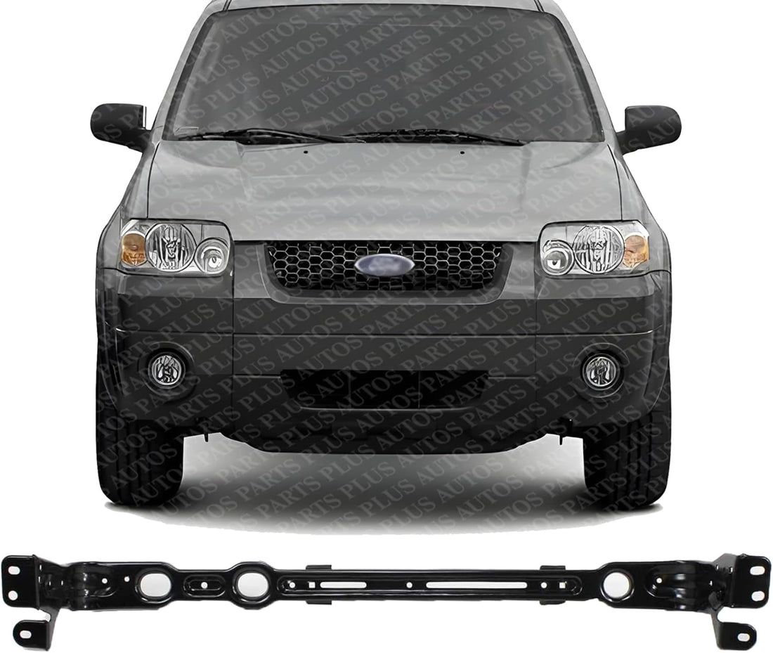 Front Radiator Lower Support Tie Bar Steel Direct Replacement Compatible With 2000-2007 Ford Focus FO1225163 4S4Z16138RA