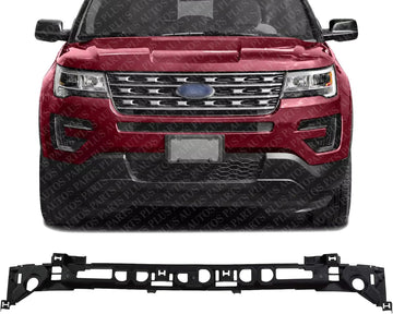 Front Bumper Absorber Plastic Direct Replacement Compatible With 2016-2017 Ford Explorer FO1070196 FB5Z17C882A