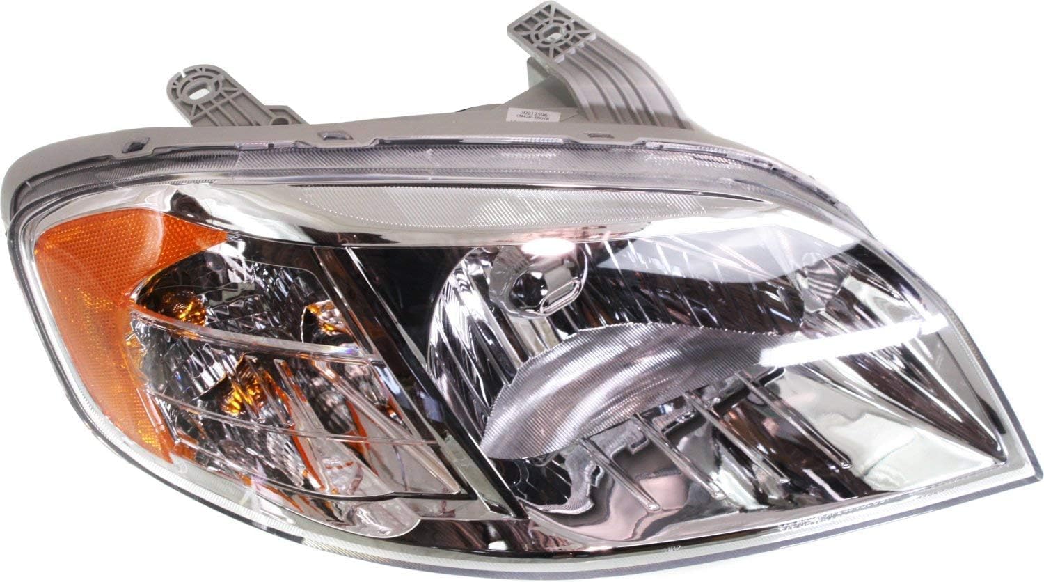 Set Of 2 Head Light Assembly Halogen Right Passenger & Left Driver Side Direct Replacement Compatible With 2007-2011 Chevrolet Aveo 96650525 96650526