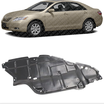 Front Engine Splash Shield Under Cover Left Driver Side Direct Replacement Compatible with 2007-2009 Toyota Camry TO1228134 5144206050