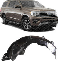 Front Fender Liner Right Passenger Side Direct Replacement Compatible With 2018 Ford Expedition FO1249185 JL1Z16102B