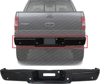 Step Bumper Assembly Primed Steel Hitch Style With Rear Object Sensor Holes Direct Replacement Compatible With 2006-2008 Ford F-Series FO1103139 8L3Z17906EPTM-PFM