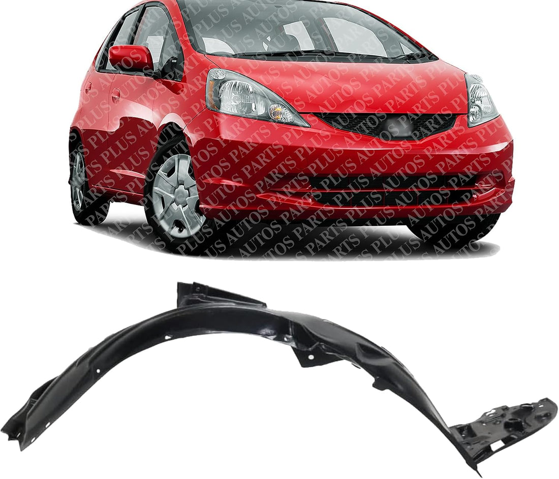 Front Fender Liner Right Passenger Side Direct Replacement Compatible With 2013-2014 Honda Fit HO1249178 74100TX9A00