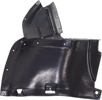 Front Section Fender Liner Right Passenger Side Direct Replacement Compatible With 2006-2011 Audi A3 AU1251101 8P0821192B