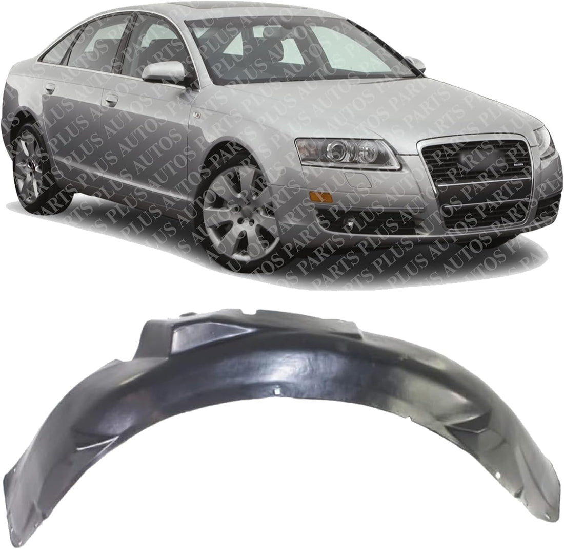 Front Fender Liner Right Passenger Side Direct Replacement Compatible With 1998-2005 Audi A6 AU1249106 4B0821172C