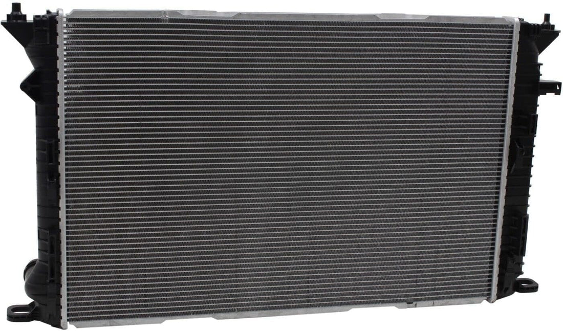 Front Radiator Aluminum Core Direct Replacement Compatible With 2008-2017 Audi Q5 / A5 / 2018 Porsche Macan AU3010147 8K0121251AL