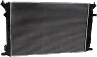 Front Radiator Aluminum Core Direct Replacement Compatible With 2008-2017 Audi Q5 / A5 / 2018 Porsche Macan AU3010147 8K0121251AL
