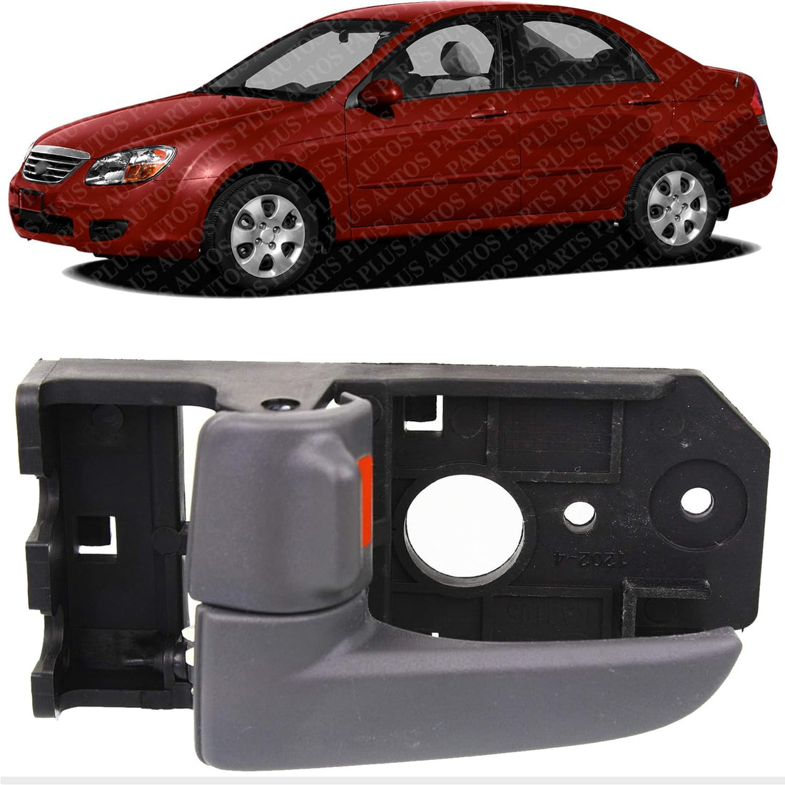 Rear Or Front Interior Door Handel Left Driver Side Direct Replacement Compatible with 2004-2009 Kia Spectra / Spectra5 KI1352117 826102F000GW