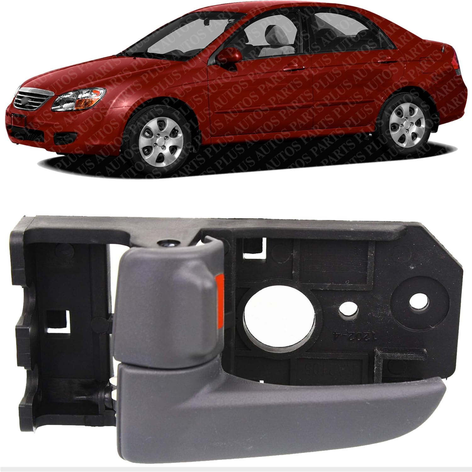 Rear Or Front Interior Door Handel Left Driver Side Direct Replacement Compatible with 2004-2009 Kia Spectra / Spectra5 KI1352117 826102F000GW