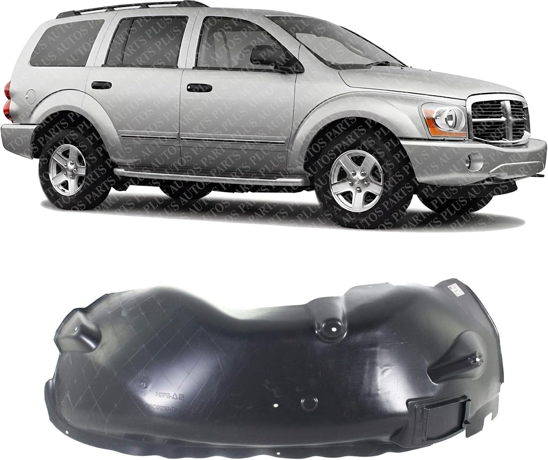 Front Fender Liner Right Passenger Side Direct Replacement Compatible With 2004-2006 Dodge Durango CH1251123 55362504AF