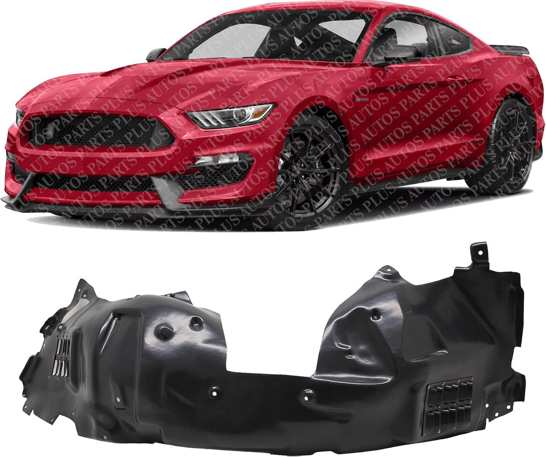 Front Fender Liner Left Driver Side Direct Replacement Compatible With 2016-2020 Ford Mustang FO1248183 FR3Z16103D