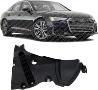 Front Section Fender Liner Right Passenger Side Direct Replacement Compatible With 2019-2023 Audi A6 Quattro AU1251111 4K0853888E