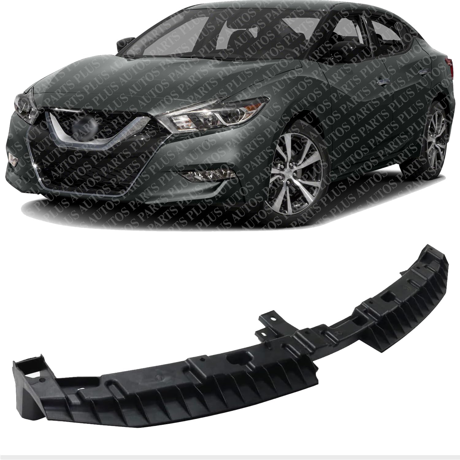 Front Bumper Upper Retainer Direct Replacement Compatible With 2016-2023 Nissan Maxima NI1031124 622404RA0A