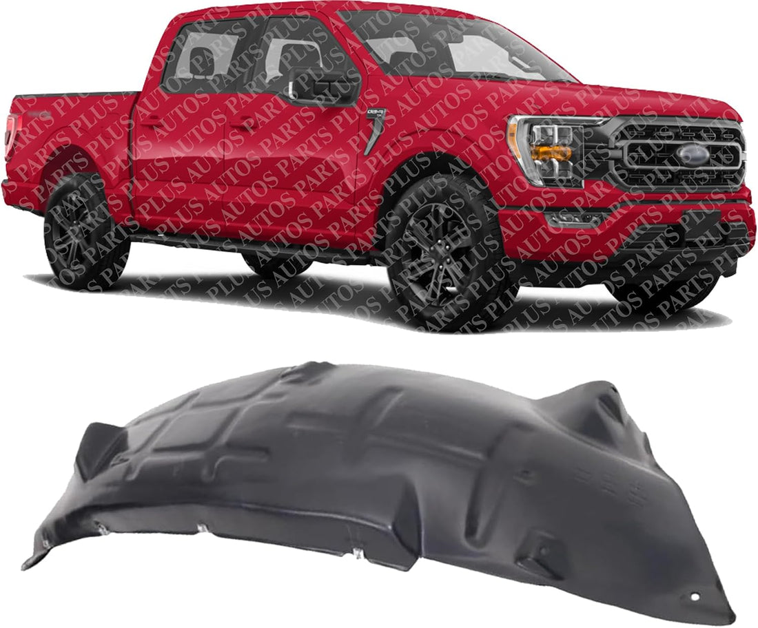Front Fender Liner Right Passenger Side Direct Replacement Compatible With 2021-2023 Ford F-150 FO1249212 ML3Z16102R