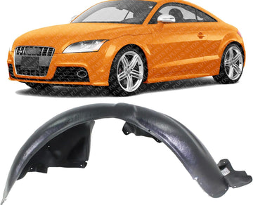 Front Fender Liner Rear Section Left Driver Side Direct Replacement Compatible With 2008-2015 Audi TT AU1248115 8J0821171B