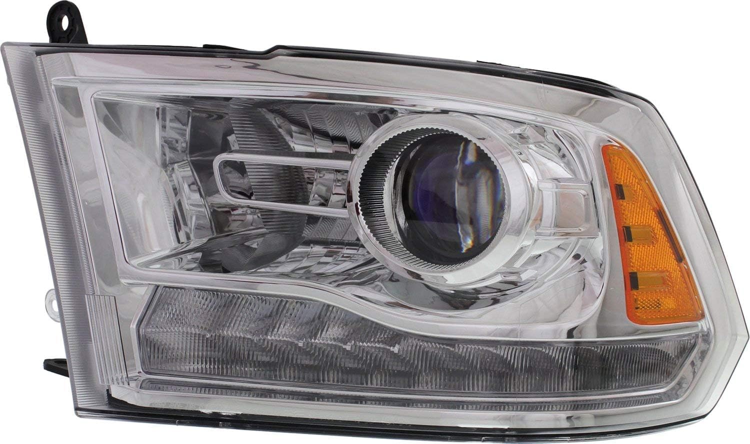 Set Of 2 Front Head Lights Assembly Left Driver & Right Passenger Side Direct Replacement Compatible With 2013-2015 Ram 1500 2500 3500 CH2502244 CH2503244 68093217AC 68093216AC