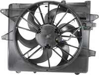 Front Radiator Cooling Fan Assembly Plastic Direct Replacement Compatible with 2005-2014 Ford Mustang FO3115152 DR3Z8C607D