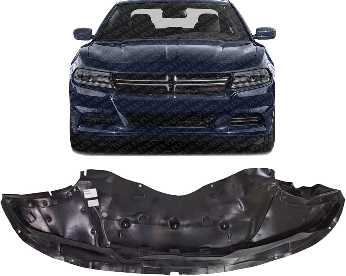 Front Engine Splash Shield Under Cover Direct Replacement Compatible with 2015-2022 Dodge Charger CH1228128 68214511AC