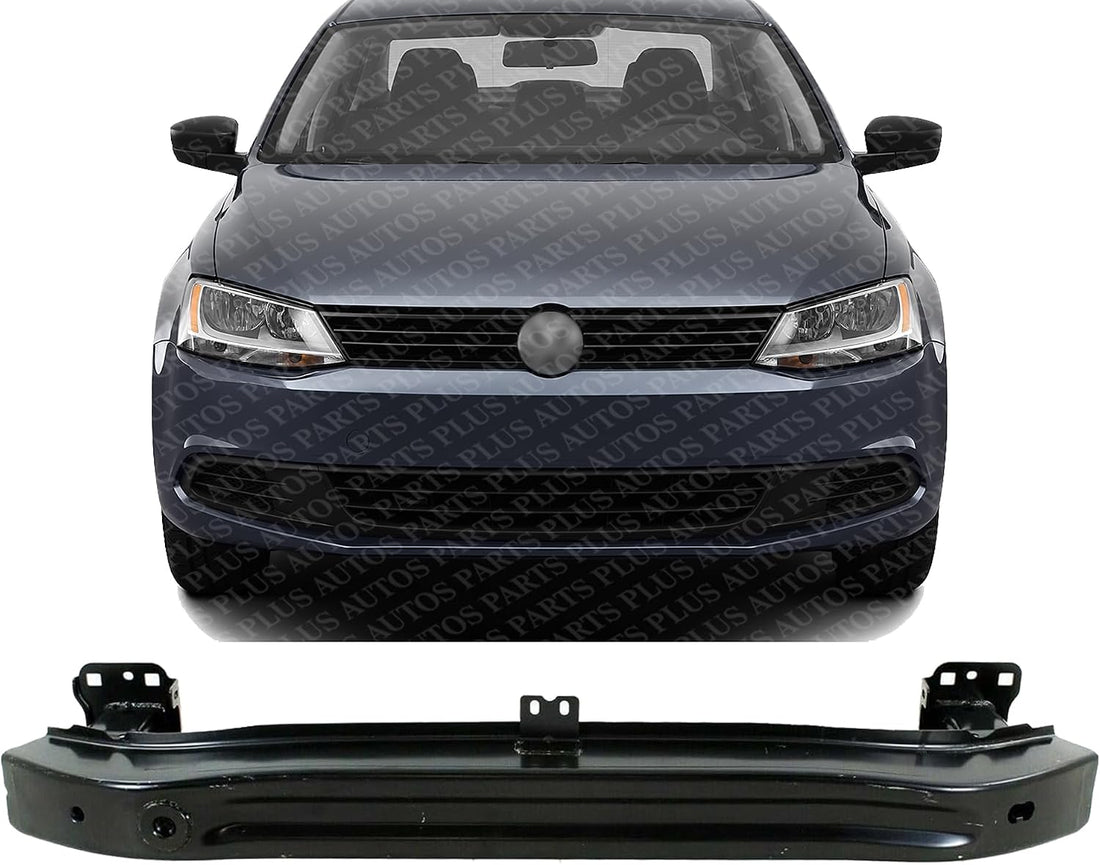 Front Bumper Impact Bar Reinforcement Steel Direct Replacement Compatible With 2011-2018 Volkswagen Jetta VW1006138 5C6807109B 5C6807109G-PFM