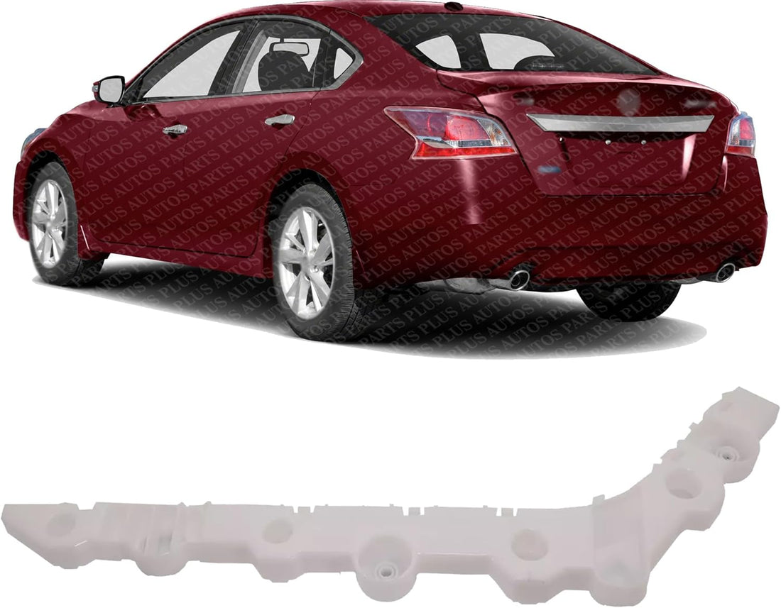 Rear Bumper Bracket Plastic Left Driver Side Direct Replacement Compatible With 2013-2015 Nissan Altima NI1142102 852213TA0A