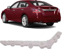 Rear Bumper Bracket Plastic Left Driver Side Direct Replacement Compatible With 2013-2015 Nissan Altima NI1142102 852213TA0A