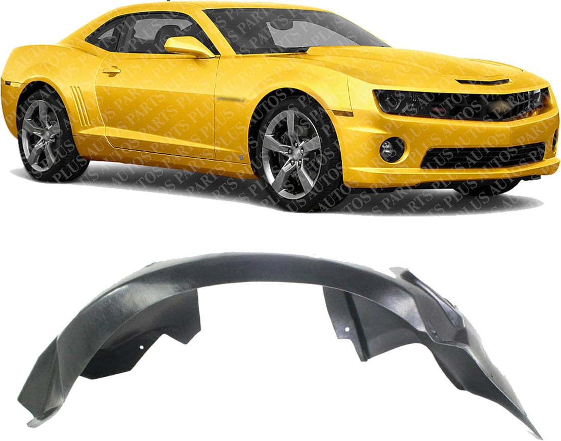Front Fender Liner Right Passenger Side Direct Replacement Compatible With 2010-2013 Chevrolet Camaro GM1249211 22863722