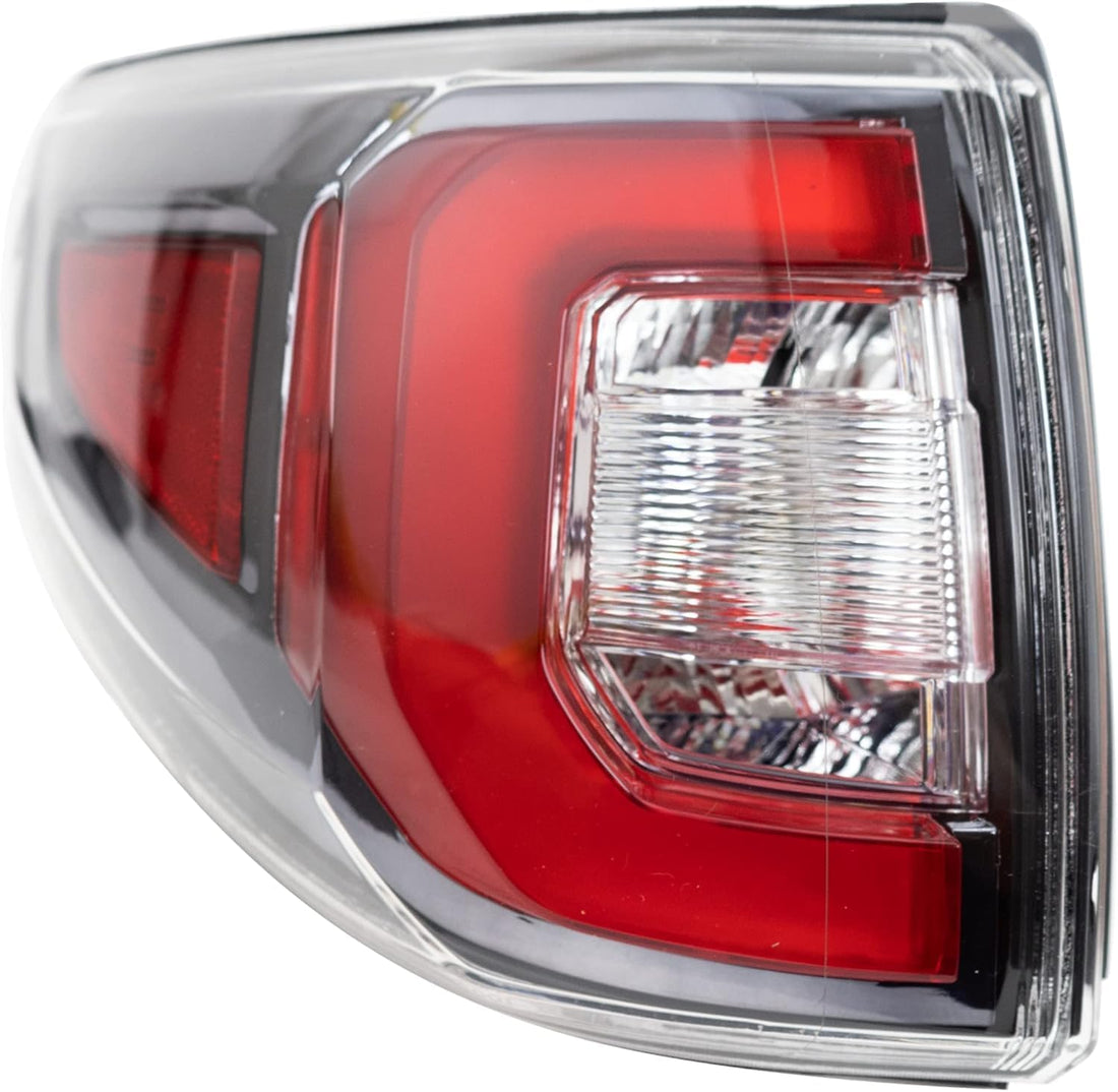 AUTOS PARTS PLUS Tail Light Left Driver Side Direct Replacement Compatible With 2013-2016 GMC Acadia / 2017 Limited 84051375-PFM