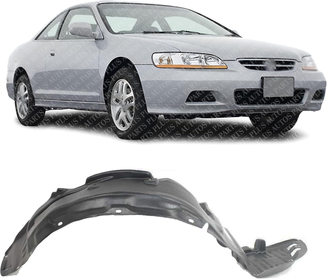 Front Fender Liner Right Passenger Side Direct Replacement Compatible with 1998-2001 Acura Integra AC1249101 74101ST7A00