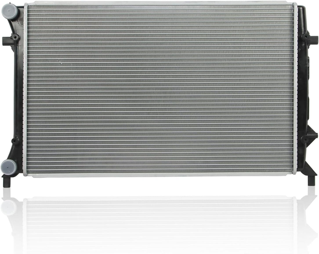 Front AC Condenser Aluminum Core Direct Replacement Compatible With 2005-2010 Volkswagen Jetta / 2008-2015 Audi TT AU3030129 1K0820411Q