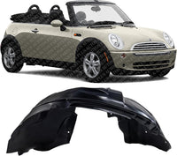 Front Fender Liner Right Passenger Side Direct Replacement Compatible With 2002-2008 Mini Cooper MC1249101 51711486197