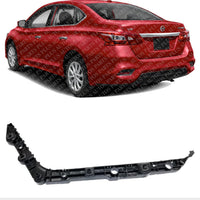 Rear Bumper Side Bracket Left Driver Side Direct Replacement Compatible With 2013-2019 Nissan Sentra NI1132102 852273SH0A