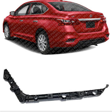 Rear Bumper Side Bracket Left Driver Side Direct Replacement Compatible With 2013-2019 Nissan Sentra NI1132102 852273SH0A